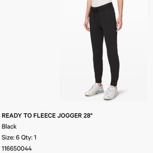 NWOT Lululemon Joggers